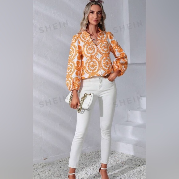 NWOT! Embroidered top - Picture 2 of 7